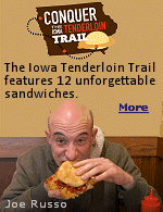 The Iowa Tenderloin Trail features 12 unforgettable sandwiches while celebrating the passionate families around the state who work diligently to provide safe, affordable and delicious pork. You don’t have to take our word for it though, take on the trail and experience the tasty tenderloin goodness for yourself !